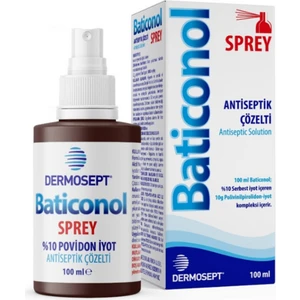 Batikon Dermosept Baticonol 100 ml Sprey