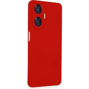 Realme C55 Kılıf Lansman Içi Kadife Silikon + Ekran Koruyucu