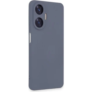 Realme C55 Kılıf Lansman Içi Kadife Silikon + Ekran Koruyucu