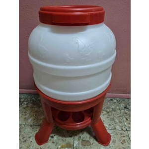 Ayaklı Tavuk Yemlik 30 kg Damacana Yemlik