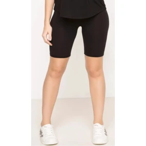 Menta Store Siyah Voleybol Taytı Kısa Tayt Sporcu Taytı
