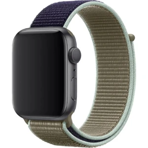 Apple Watch Seri 44/42 mm Uyumlu Ip Örgülü Kordon