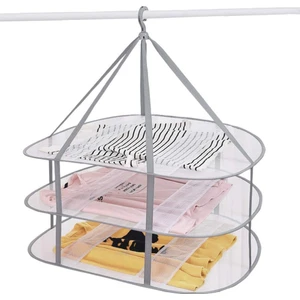 Katmanlı Kazak Kurutma Asılı Asılı Kurutucu Çamaşır Örgü Kurutma, Katlanabilir Giyim Kurutma Rafları (Yurt Dışından)