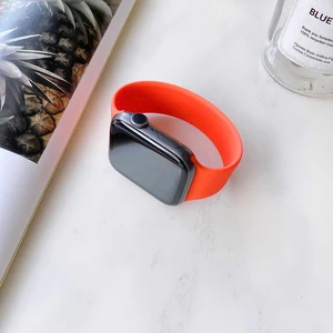 Heptek İletişim Apple Watch 2/3/4/5/6/7/8/se/nike 38MM 40MM 41MM Mat Silikon Kordon Large 15,5cm (Krd-31)