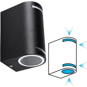 Full Reyon Amber Işık Çift Yönlü Dekoratif Işık Süzmeli Iç ve Dış Mekan, Bahçe, Balkon, Salon Apliği