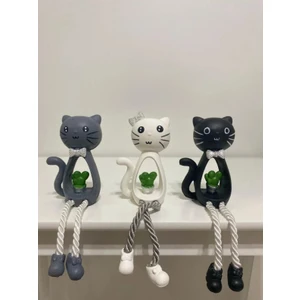 Kedi Biblo Ayakları Sallanan 3lü Set