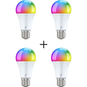 Akıllı Led Ampul 4'lü Set, 9w-titreşimsiz, 16.7 Milyon Renk, Sesli Kontrol, 2 Yıl Garantili