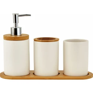Karaca Home Nature Dolomite Beyaz Banyo Seti 280 ml Şık Tasarım Kısa Süreli Kullanım için