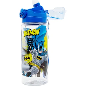 Batman Pipetli Askılı Kilitlenebilir Su Matarası 500ML