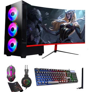 Gaming RG505-029 R5 5500 32GB Ram 256GB SSD 1TB HDD GT730/4GB 23,6inç Oyuncu Bilgisayarı