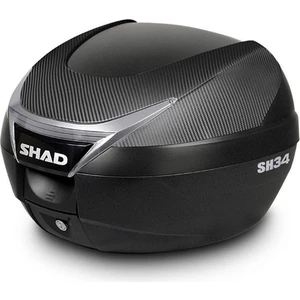 Sh-34 Motosiklet Arka Çanta Siyah Carbon