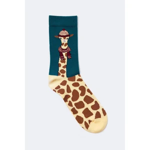 Katia & Bony  Giraffe Art Soket Çorap Desenli