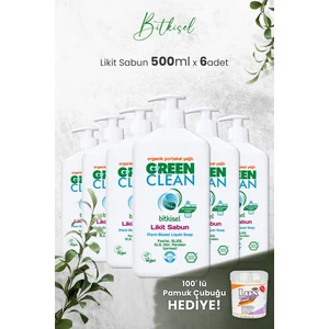 U Green Clean Organik Sıvı Sabun Portakallı 500 Ml X 6 Adet