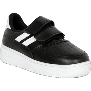 Kız Çocuk Siyah Cırt Cırtlı Outdoor Spor Ayakkabı Sneaker DC10164