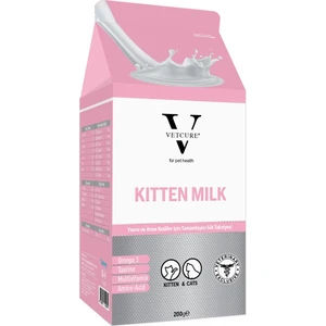 Kitten Milk Yavru ve Anne Kedi Için Tamamlayıcı Süt Tozu Takviyesi 200 gr