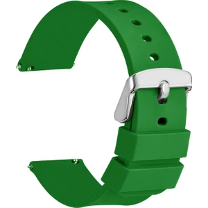 Tcl Movetime MT42-MT42X Family Saat Uyumlu Yeşil Renk Silikon Saat Kordonu 71GMS