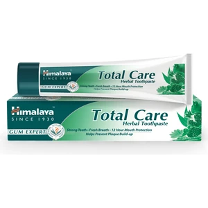 Total Care Bitkisel Diş Macunu, Florürsüz, Parabensiz, Bitkisel Enzim, 100 ml/125 gr