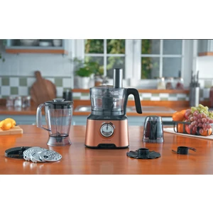 Mastermaid Power Multifunctional 10 in 1 Bronzy Mutfak Robotu, Blender Seti 2000w