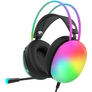 IGK-X8S  Empousa Series 7.1 Surround Transparan Rgb LED  Effect Gaming Headset