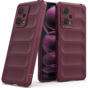 Poco X5 5g Kılıf Mat Parmak Izi Yapmaz Elden Kaydırmaz Içi Kadife Kamera Korumalı Silikon