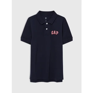 Erkek Çocuk Lacivert Gap Logo Polo Yaka T-Shirt