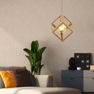 Cup Tekli Eskitme Boyalı Modern Sarkıt Mutfak Salon Sarkıt Avize