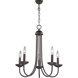 Ferd 5 Li Siyah Modern Genç Odası Mutfak Retro Salon Avize