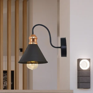 Görez Siyah Yatak Odası-Yatak başı,Cafe,Restoran için Duvar Lambası Modern Retro Aplik