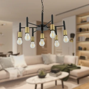 Semin 7Li Modern Cafe,Restoran için Uygun Retro Salon Avize