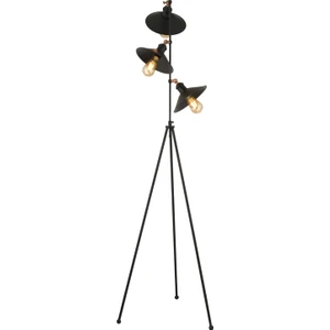 Violet 3Lü Siyah Modern Tasarım Retro 3 Ayaklı Abajur Lamba Metal Lambader