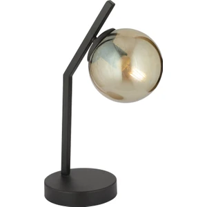 Feris Siyah Bal Camlı Masa Lambası Salon-Yatak Odası Modern Retro Abajur