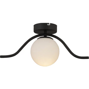 Zeyna Siyah Tekli Plafonyer Modern Mutfak Retro Salon Avize