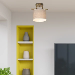 Selina Tekli Eskitme Şapkalı Plafonyer Modern Mutfak Salon Avize