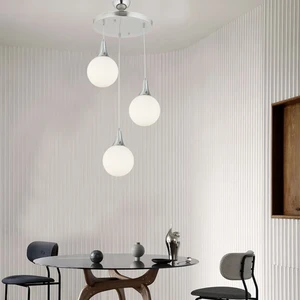 DAMLA 3 LÜ YUVARLAK KROM MODERN- MUTFAK- SALON AVİZE