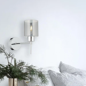 Cemre Krom Duvar Lambası Yatak Odası-Yatak Başı-Banyo İçin Modern Aplik