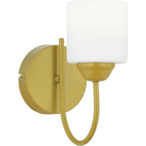Esila Gold Boyalı Duvar Lambası Yatak Odası-Yatak Başı-Banyo İçin Modern Aplik