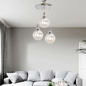 LEON 3 LÜ YUVARLAK SARKIT SPOR- SALON AVİZE