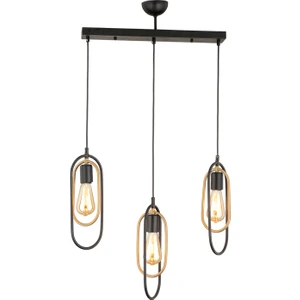 Lotus 3Lü Sıralı Eskitme Modern Sarkıt Mutfak Yatak odası Salon Sarkıt Avize
