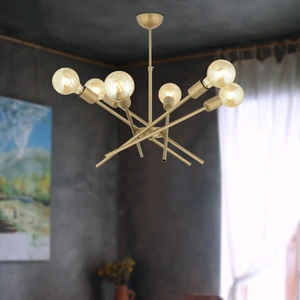 Meter 6 Lı Eskitme Modern Genç Odası Mutfak Yatak Odası Salon Avize