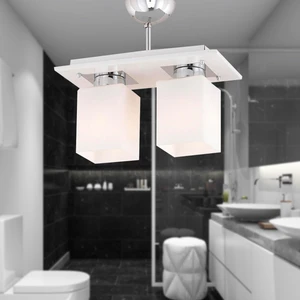 Atlas 2 Li Beyaz  Modern Genç Odası Mutfak- Banyo Mutfak Salon Spot Avize