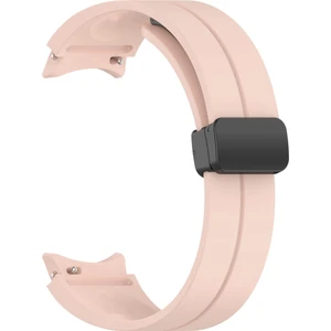 Samsung Galaxy Watch 6 Classic 47MM Kordon Silikon Mıknatıslı Ayarlanabilir HS19 Bronz