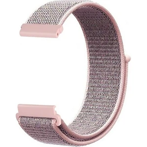 Samsung Galaxy Watch 6 Classic 47MM Kordon Cırtcırt Kumaş Ayarlanabilir Bronz