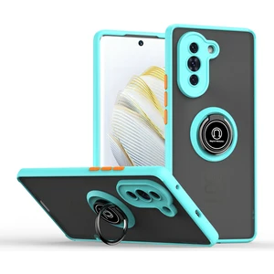 Huawei Nova 10 Için Telefon Kılıfı Standlı Şeffaf Tampon Telefon Kılıfı Kapağı (Yurt Dışından)