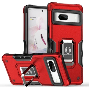 Manyetik Standlı Google Pixel 6 Pro Tampon Telefon Kılıfı Için Telefon Kılıfı (Yurt Dışından)