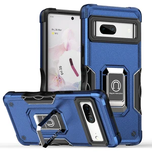 Manyetik Standlı Google Pixel 6 Pro Tampon Telefon Kılıfı Için Telefon Kılıfı (Yurt Dışından)