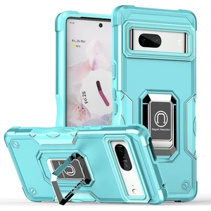 Manyetik Standlı Google Pixel 6 Pro Tampon Telefon Kılıfı Için Telefon Kılıfı (Yurt Dışından)
