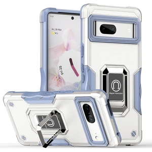 Manyetik Standlı Google Pixel 6 Pro Tampon Telefon Kılıfı Için Telefon Kılıfı (Yurt Dışından)