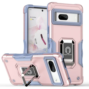 Manyetik Standlı Google Pixel 6 Pro Tampon Telefon Kılıfı Için Telefon Kılıfı (Yurt Dışından)
