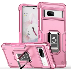 Manyetik Standlı Google Pixel 6 Pro Tampon Telefon Kılıfı Için Telefon Kılıfı (Yurt Dışından)