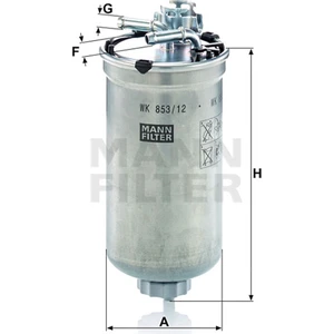Mann Fılter Seat Cordoba 1.4 Tdı Amf Yakıt Filtresi 2003-2006 Mann Filter Amf